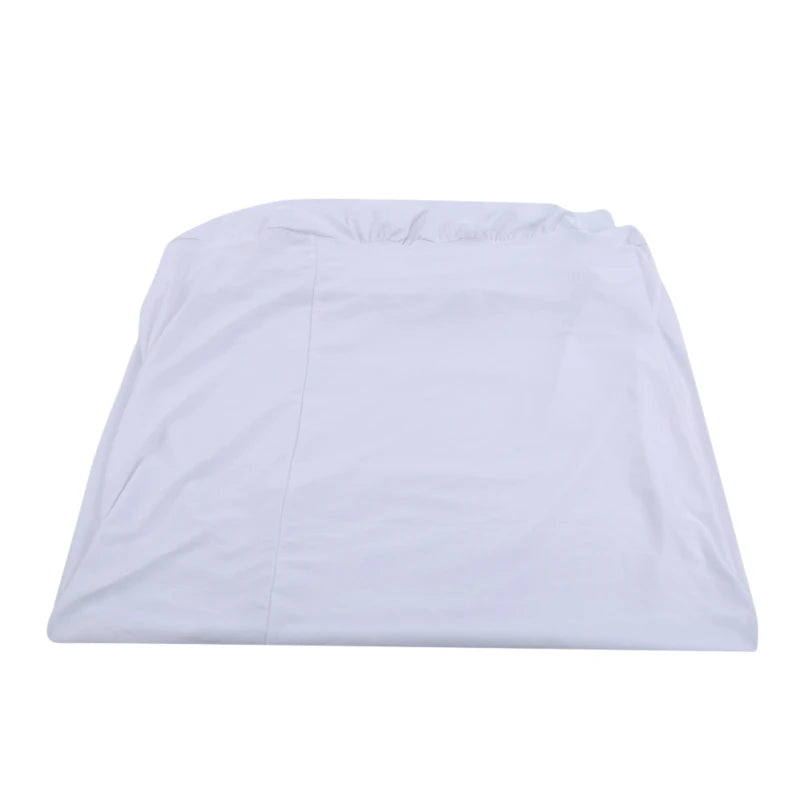 Nappe ronde en spandex pour cocktail, couverture de table blanche pour bar, hôtel, fête de mariage, couleur noire, diamètre 50cm Housse de France