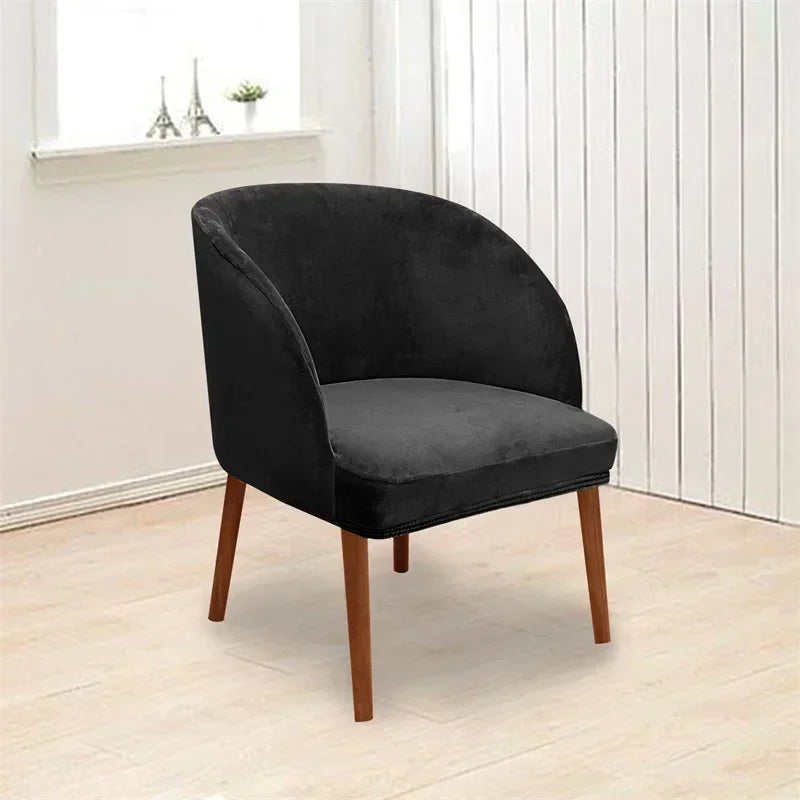 Housse Fauteuil Scandinave Velours AERIS
