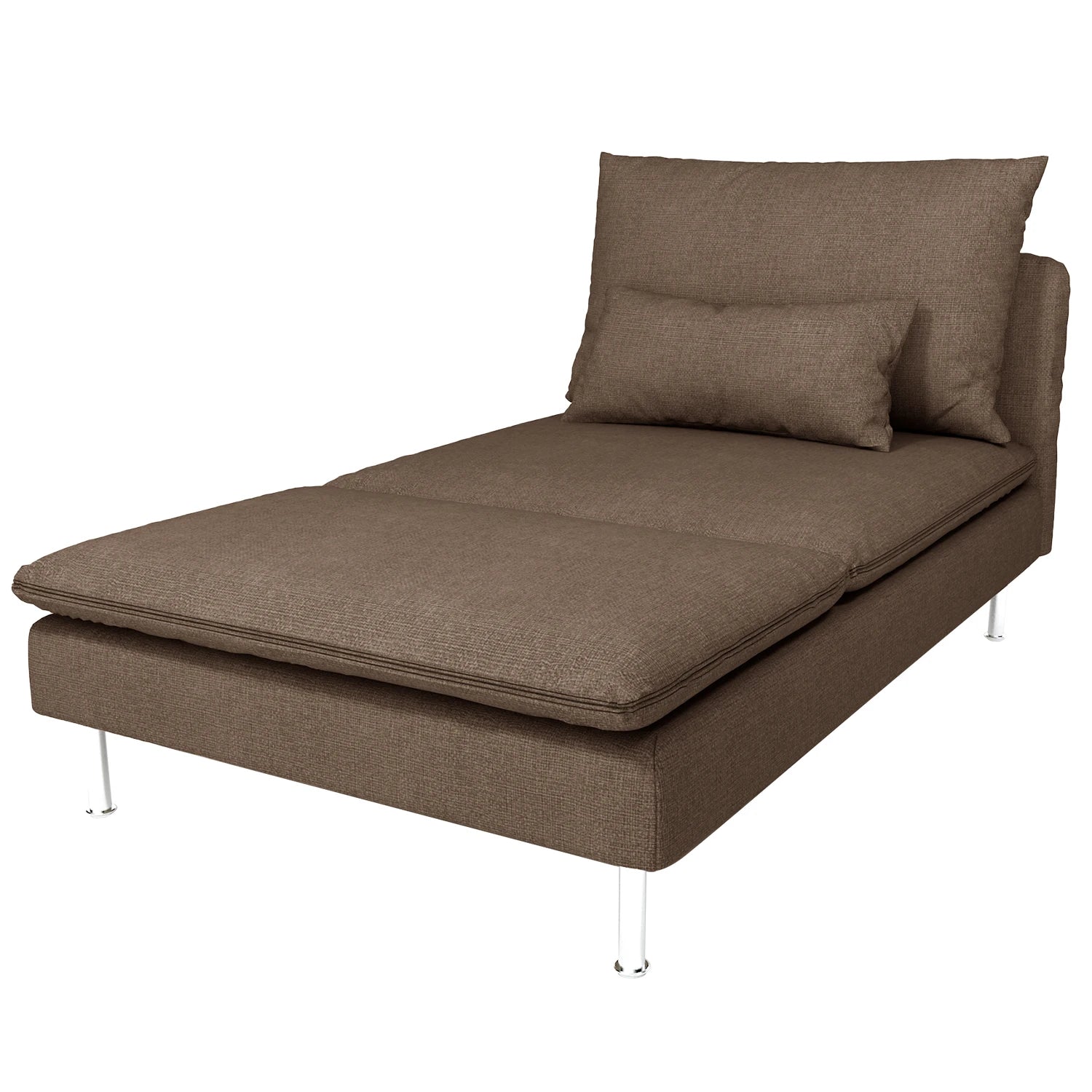 CRIUSJA Housse de canapé pour  ikea SÖDERHAMN Chaise Longue, housse de canapé pour 1 coussin, housses de canapé pour salon Housse de France