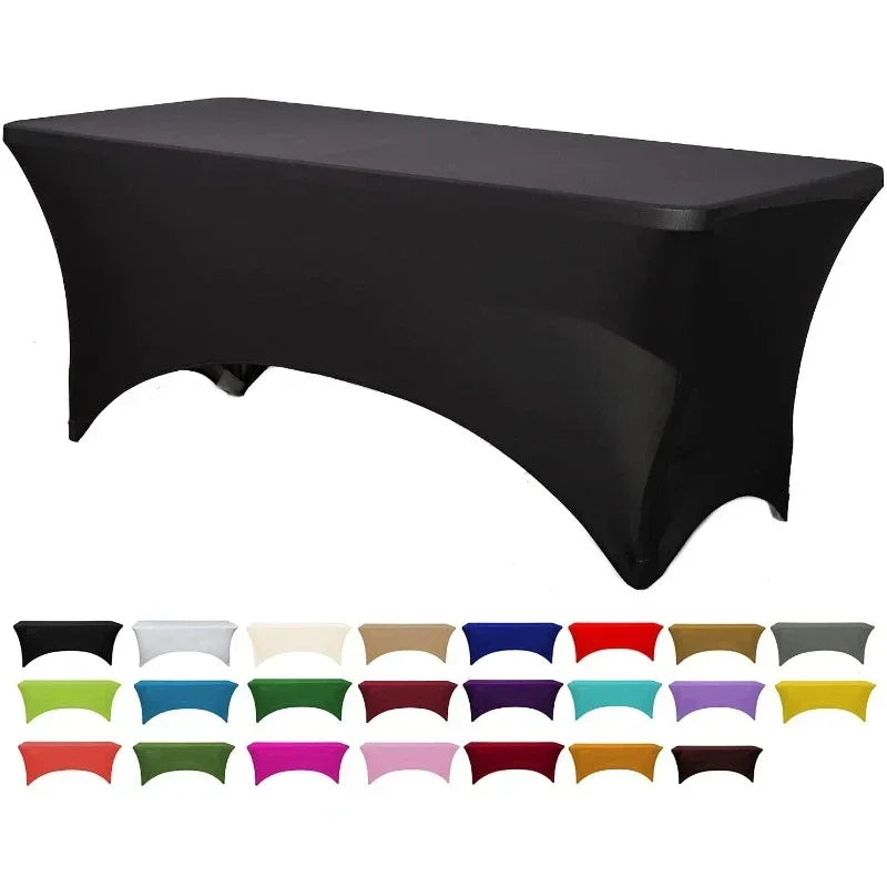 Nappe en IQUE dex de Haute Commande, Couverture de Table Pliante pour Mariage, Hôtel, Anniversaire, Cocktail, 6 Pieds, 4 Pieds, 5 Pieds, 6 Pieds, 8 Pieds Housse de France