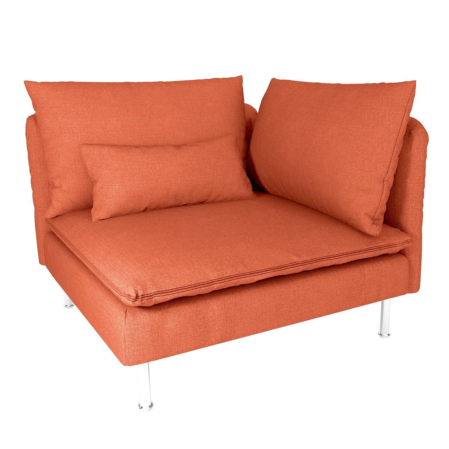 CRIUSAlbanJuste de canapé pour IKEA  SÖDERHAMN, coin, comprend deux grands coussins et un petit cus, housses de canapé pour salon Housse de France