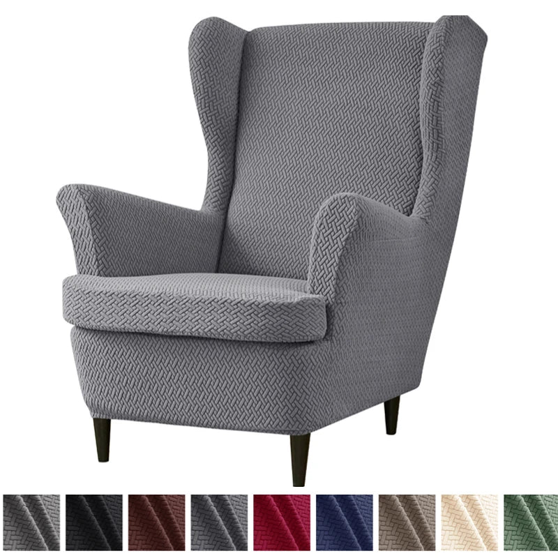 Housse Fauteuil Oreilles Extensible **ALVINA**
