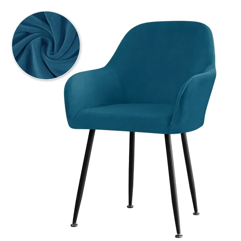Housse De Chaise Velours Extensible **VELINO** Housse de France