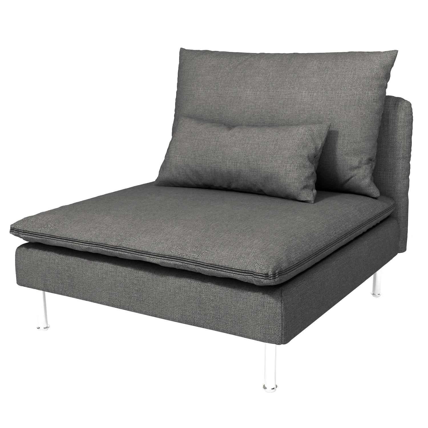 CRIUSAlbanJuste de canapé pour IKEA  SÖDERHAMN, coin, comprend deux grands coussins et un petit cus, housses de canapé pour salon Housse de France