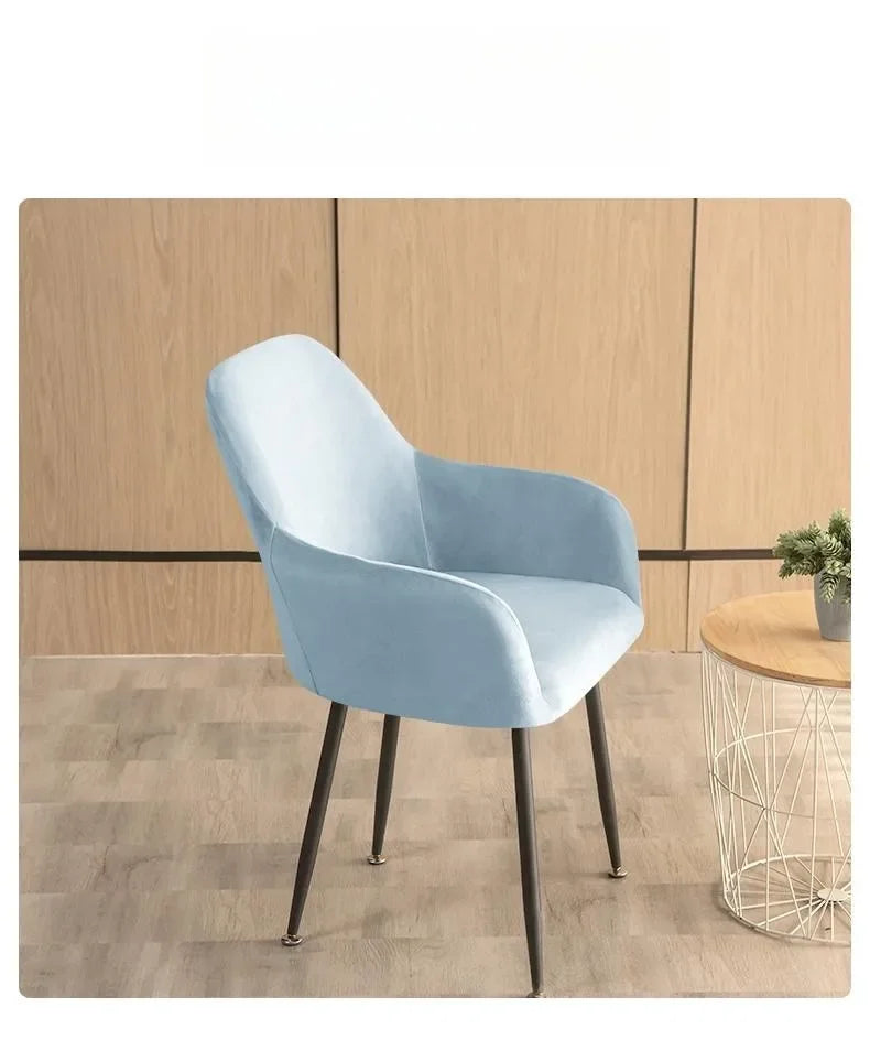 Housse Fauteuil Velours Scandinave PLENIO