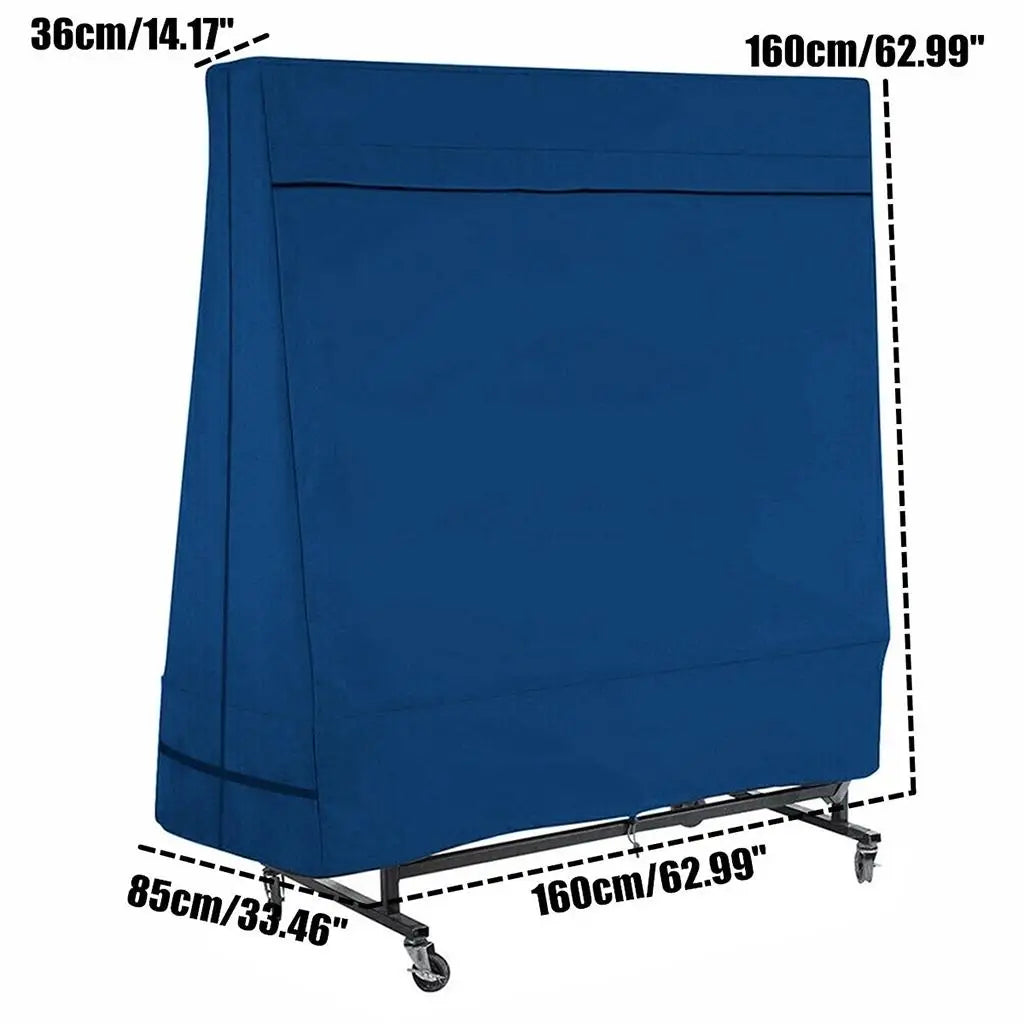 Couverture de table de ping-pong de qualité supérieure, protection solaire robuste et résistante à l'eau Housse de France