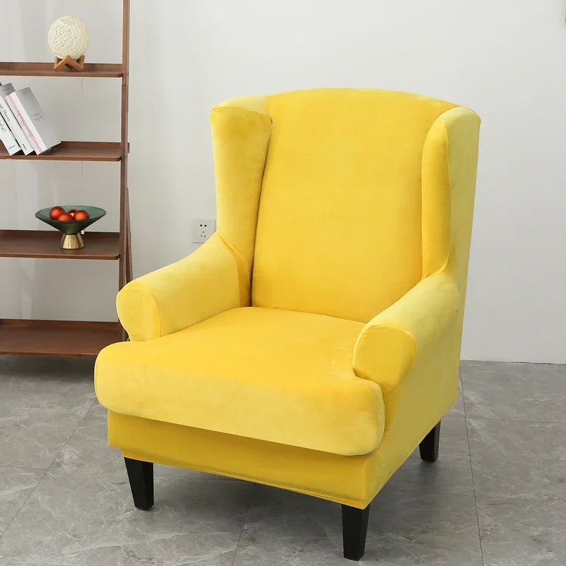 Housse Fauteuil Oreilles Velours VELORA