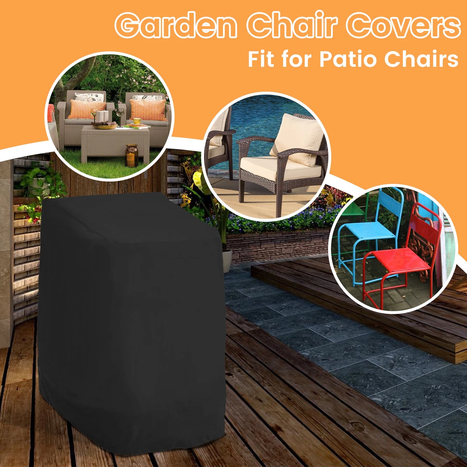 Housse Chaise Imperméable Résistante GARDALUX