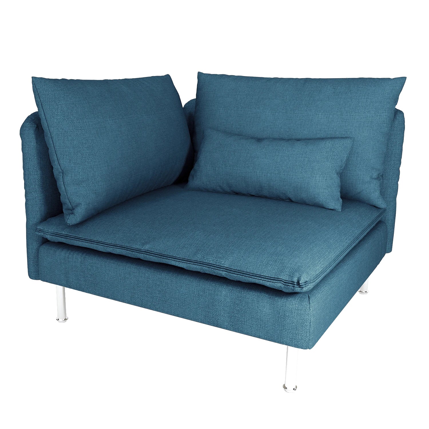 CRIUSAlbanJuste de canapé pour IKEA  SÖDERHAMN, coin, comprend deux grands coussins et un petit cus, housses de canapé pour salon Housse de France