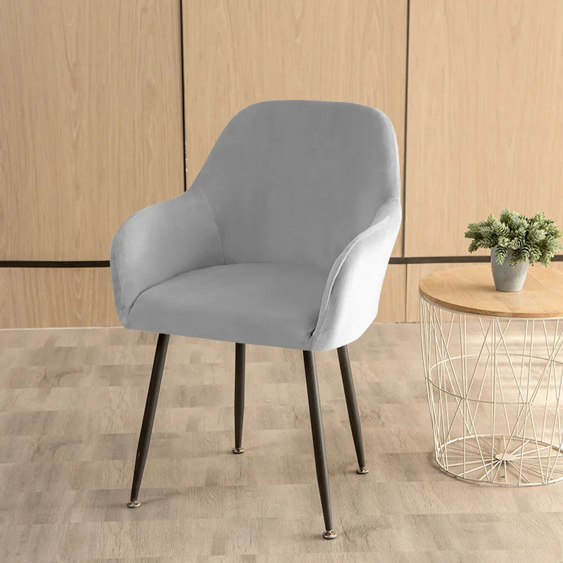 Housse De Chaise Velours Extensible **VELINO** Housse de France