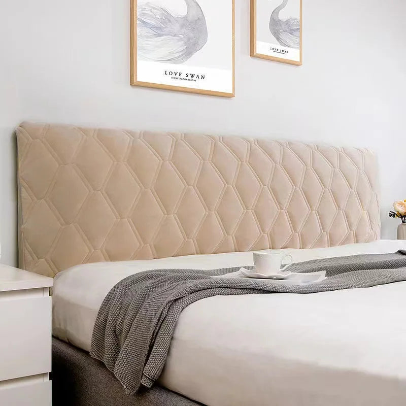 Housse Tête de Lit Velours Épais VELITA Housse de France