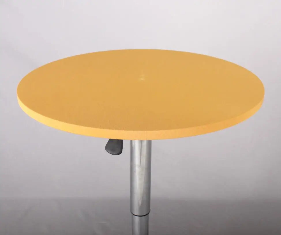 Nappe de Table ronde ajustée de couleur blanche, couverture de Table de Cocktail en Spandex, décoration de Table de Bar haut, extensible élastique résistant aux taches Housse de France