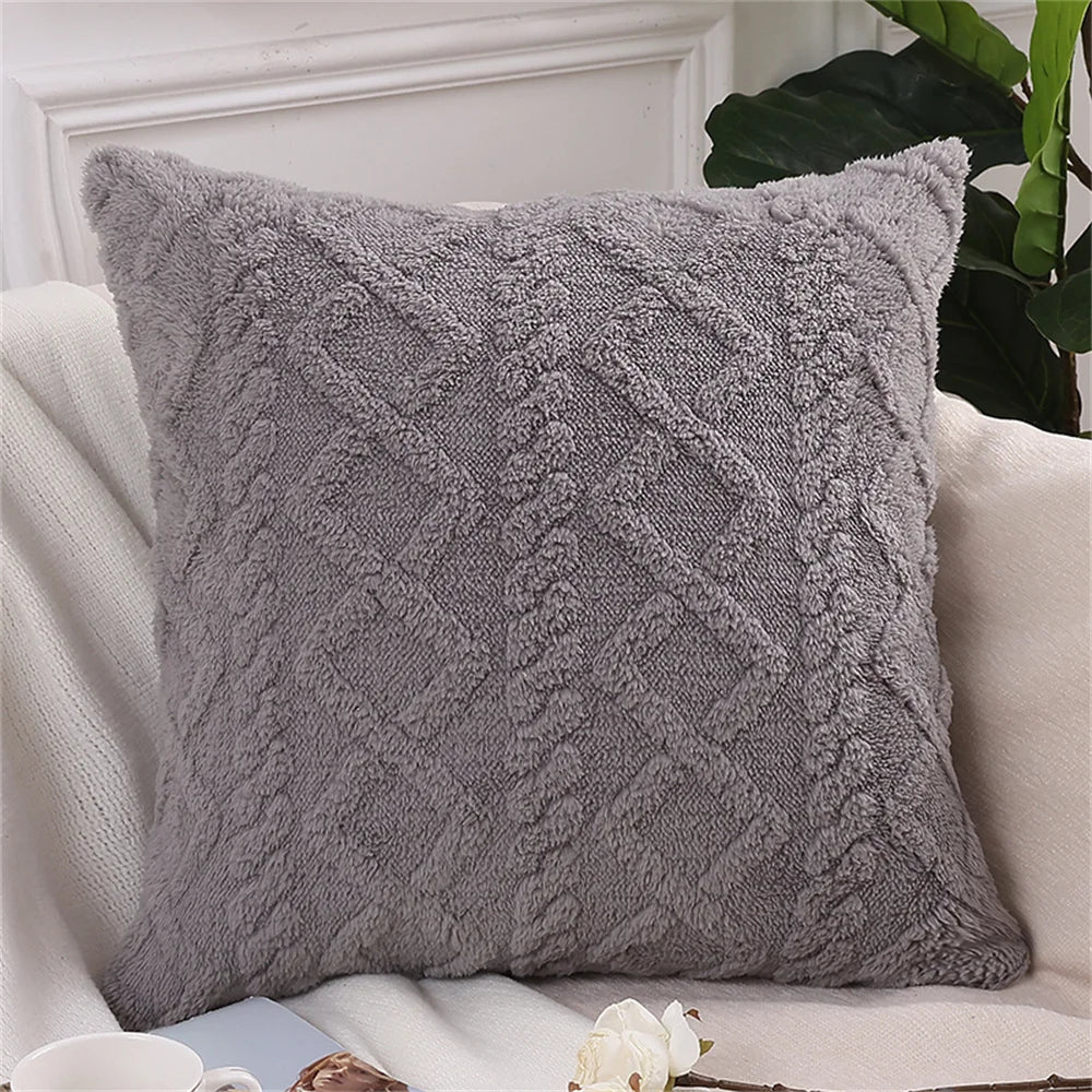 Housse de Coussin Coton Doux OLIVIO Housse de France