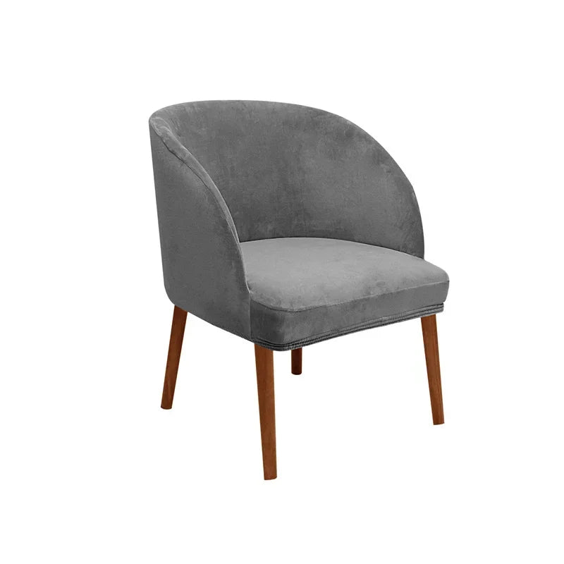 Housse Fauteuil Scandinave Velours AERIS