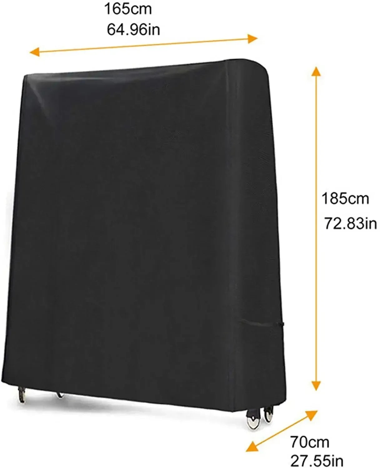Couverture de Tennis de Table en tissu Oxford 210D, imperméable et anti-poussière, couverture de Table de Ping-Pong robuste pour intérieur/extérieur, 165x70x185cm Housse de France