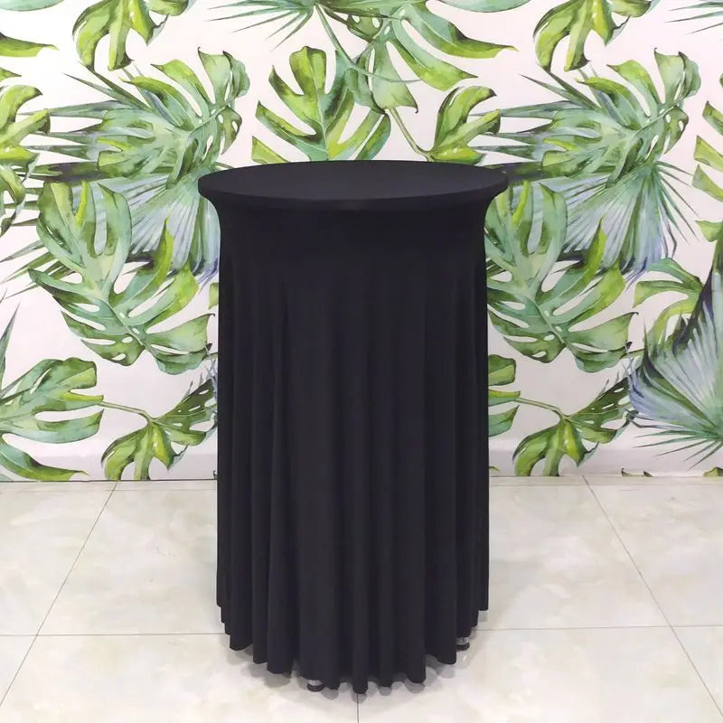 Jupes de Table rectangulaires en Spandex, couverture de Table ajustée de 6 pieds, tissu résistant aux rides pour décoration de fête d'anniversaire de mariage en hôtel Housse de France