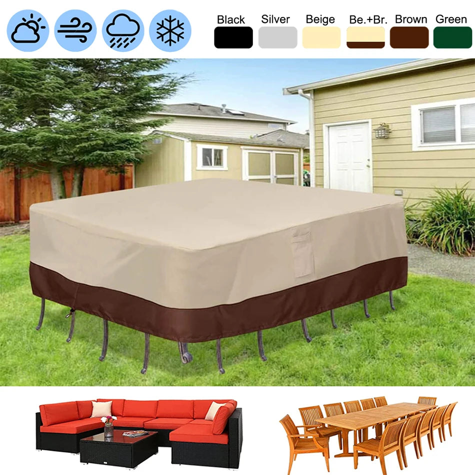 Housse Table Jardin Imperméable FORTERIO