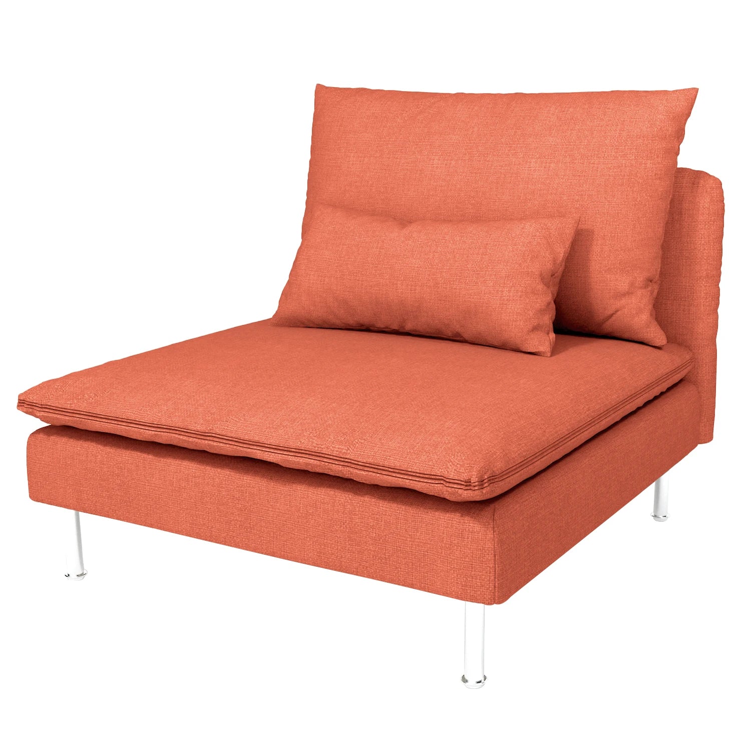 CRIUSJA Housse de canapé pour canapé 1 places IKEA SÖDERHAMN, housse de canapé pour 1 coussin, housses de canapé pour salon, housse de canapé Housse de France