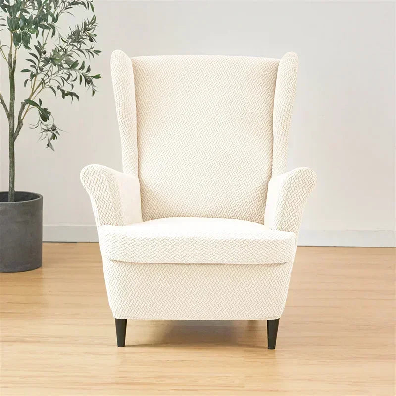 Housse Fauteuil Oreilles Extensible **ALVINA**