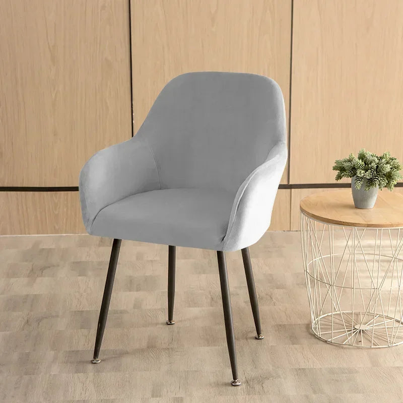 Housse De Chaise Velours Extensible **VELINO** Housse de France