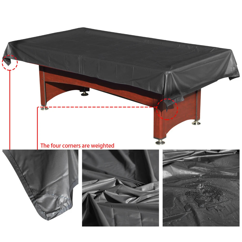Couverture de Table de billard couverture de Table de Tennis de billard anti-poussière pour 7 pieds 8 pieds couverture de Table de billard Housse de France