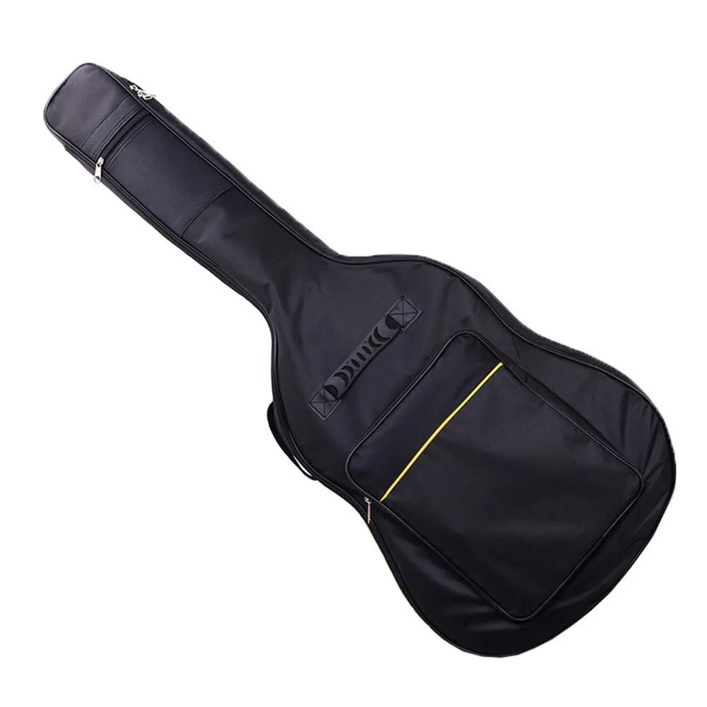 41 pouces sac de guitare sac à dos sacs imperméables Rip-stop Oxford Nylon Double sangle rembourré noir étui de guitare Gig Bas guitares sacs à dos Housse de France