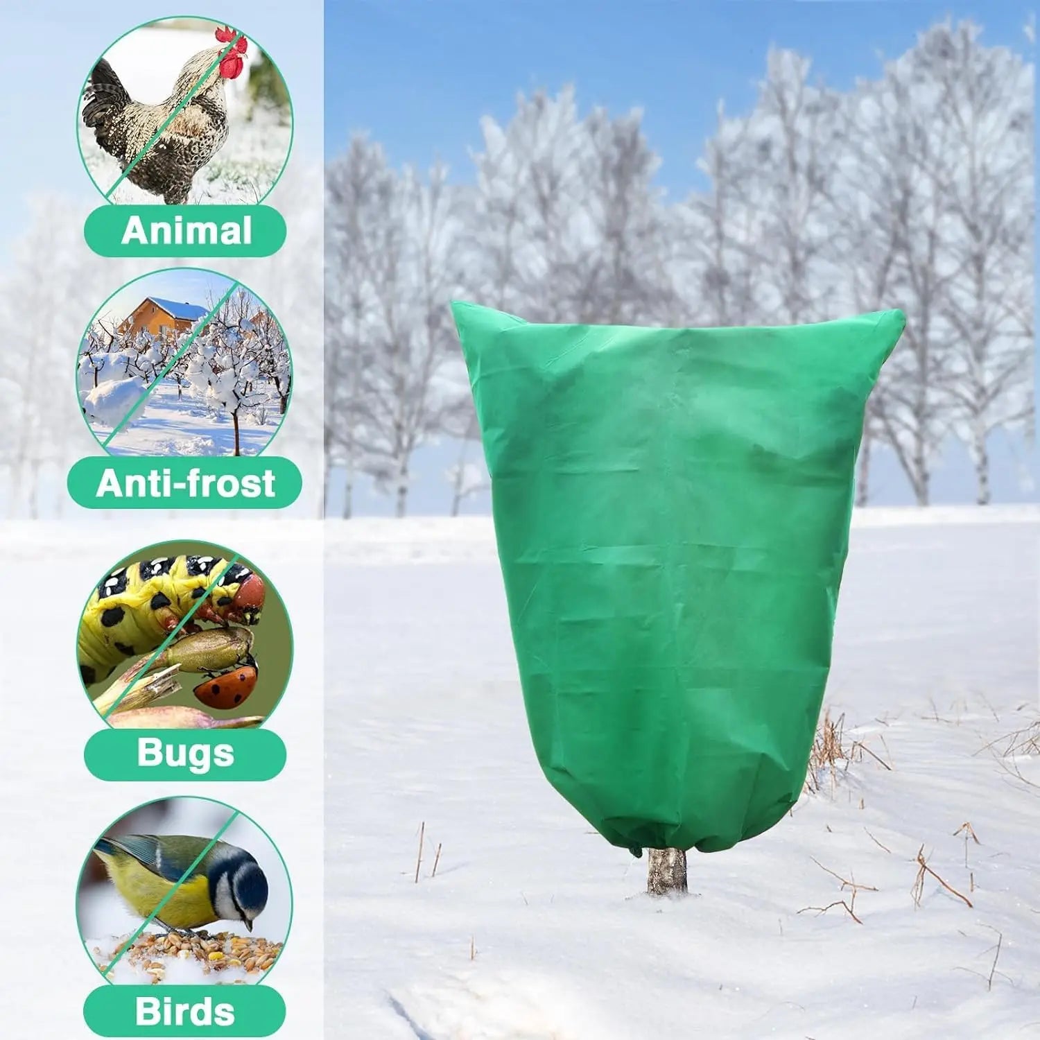 Sac Antigel Tissu Réutilisable FRIGO