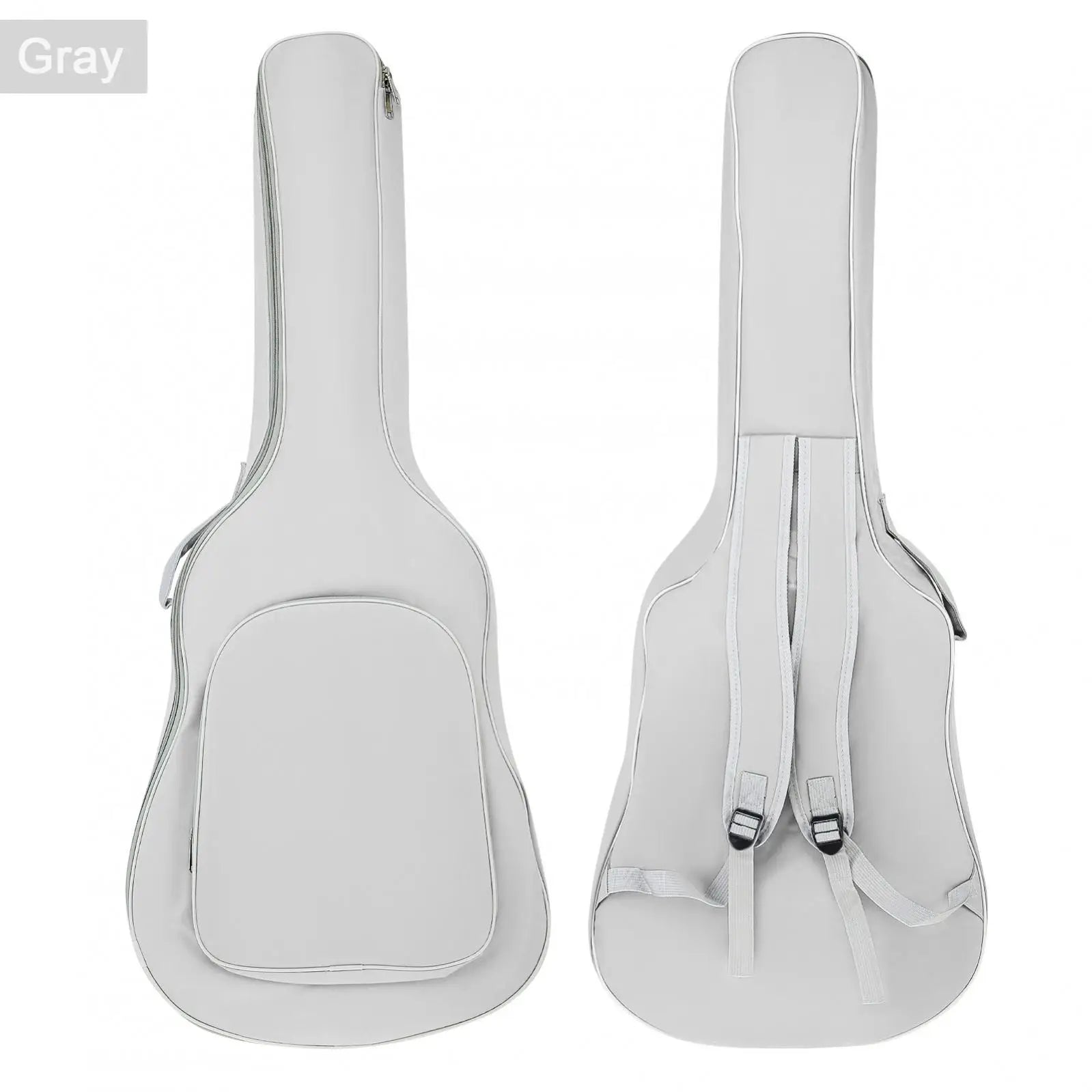 1 pièce 40 / 41 pouces rembourré résistant à l'eau épais guitare acoustique sac à dos Gig, sac de guitare à couverture souple Housse de France