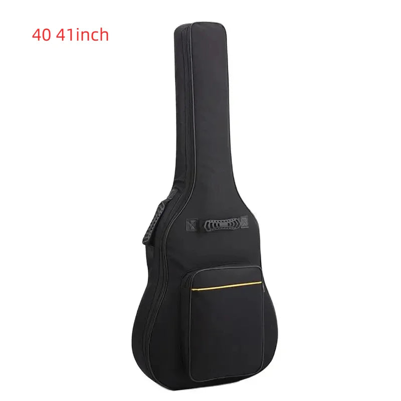 Sac pour guitare acoustique 36-41 pouces, rembourrage en éponge épaisse, résistant à l'eau, bandoulière réglable, étui pour guitare électrique, anti-poussière Housse de France