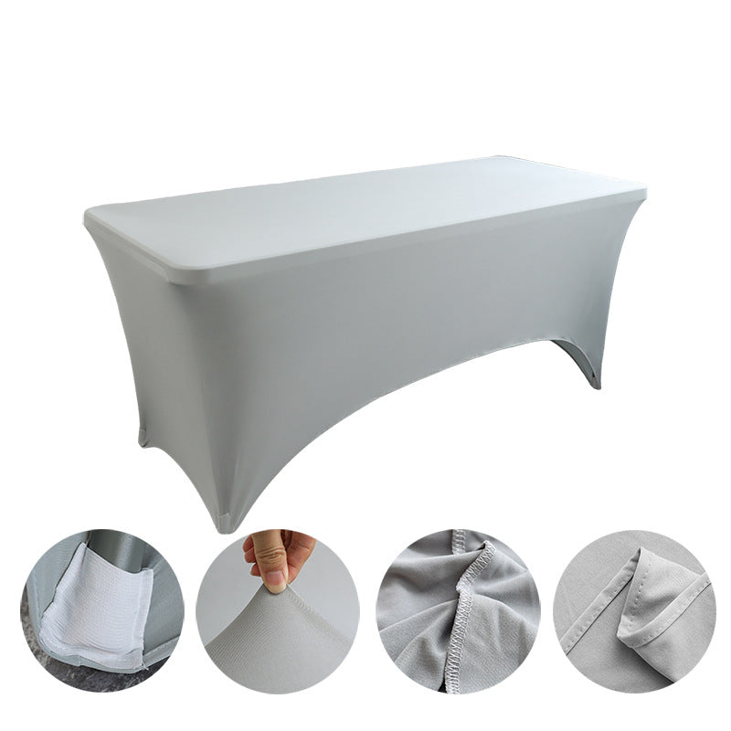 Nappe en IQUE dex de Haute Commande, Couverture de Table Pliante pour Mariage, Hôtel, Anniversaire, Cocktail, 6 Pieds, 4 Pieds, 5 Pieds, 6 Pieds, 8 Pieds Housse de France