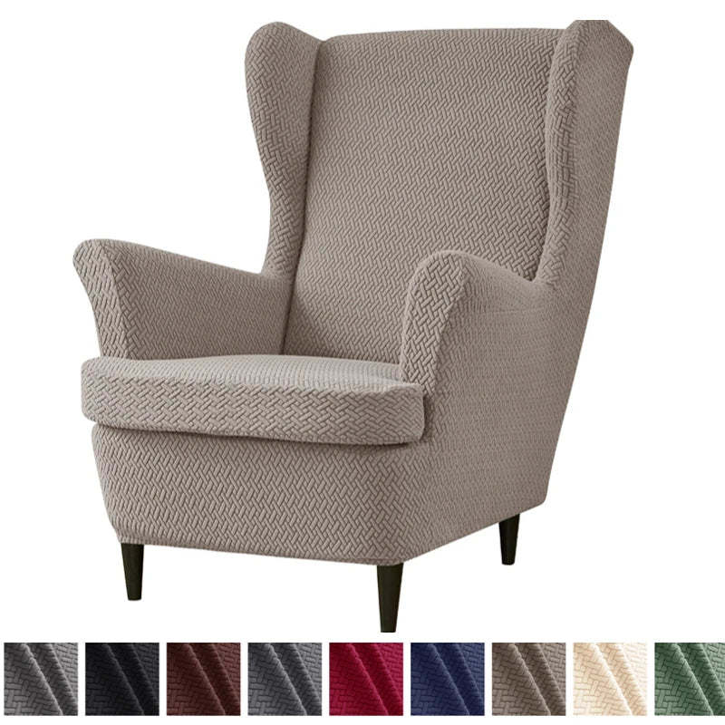 Housse Fauteuil Oreilles Extensible **ALVINA**