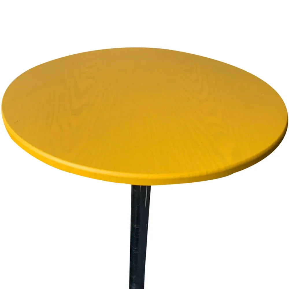 Couverture de Table ronde élastique, 1 pièce, tissu de protection, nappe en Polyester imperméable, couverture de Table ajustée pour restauration avec bords élastiques Housse de France