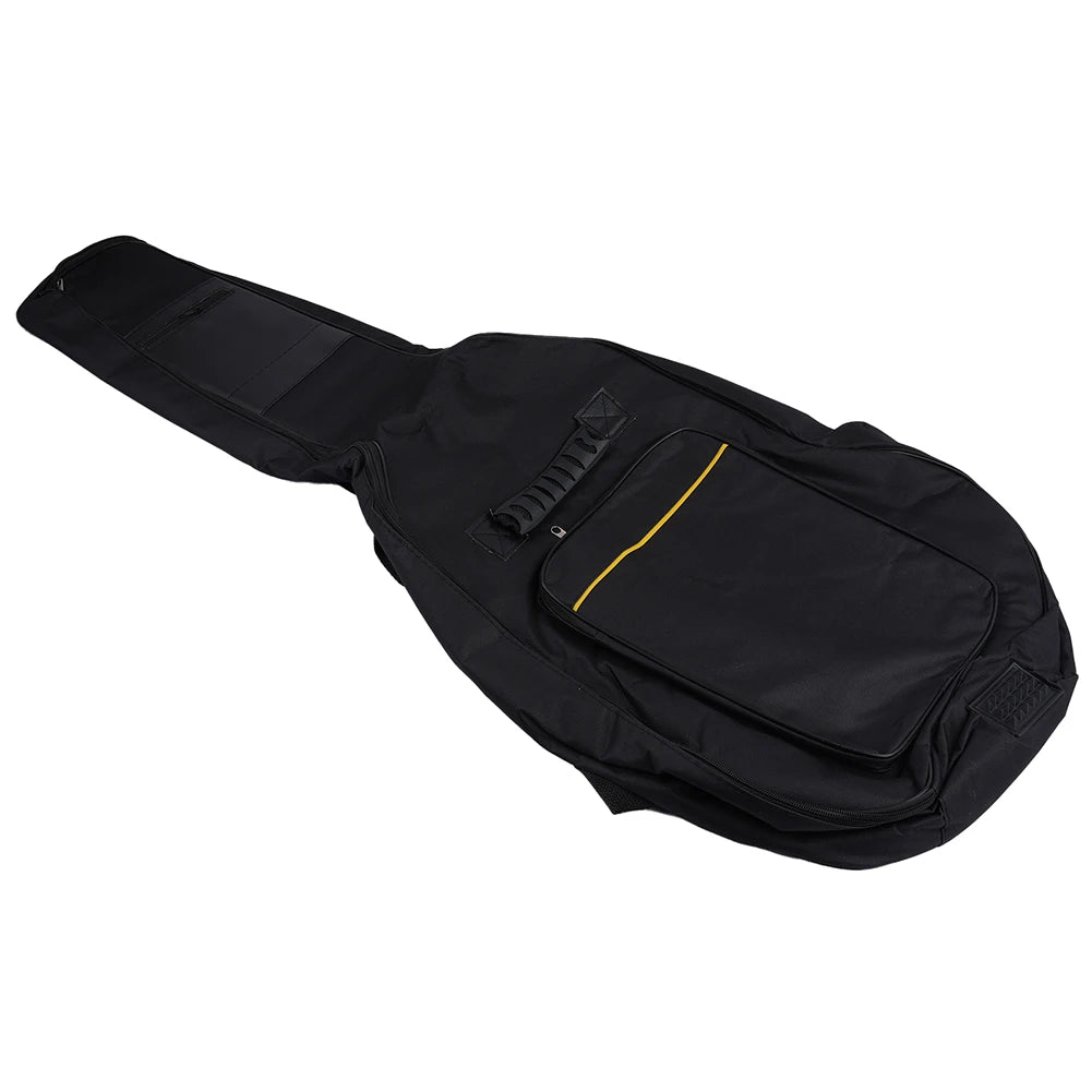 41 pouces sac de guitare sac à dos sacs imperméables Rip-stop Oxford Nylon Double sangle rembourré noir étui de guitare Gig Bas guitares sacs à dos Housse de France