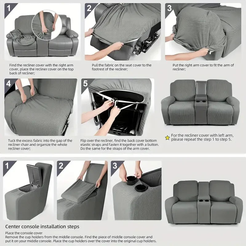 Housse De Canapé Extensible Confort YUPAR Housse de France