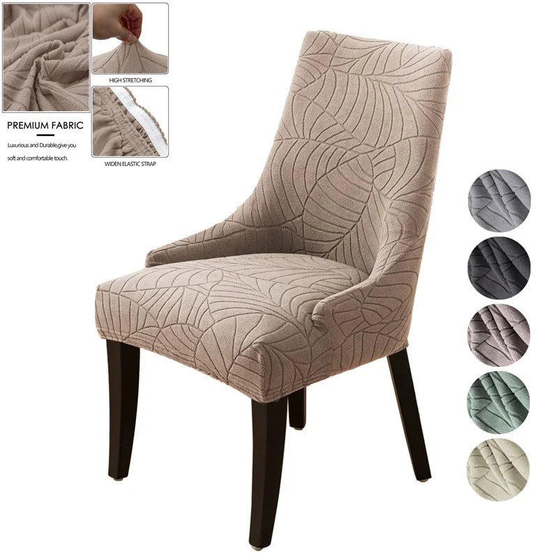 Housse De Chaise Extensible Jacquard **FOLIA** Housse de France