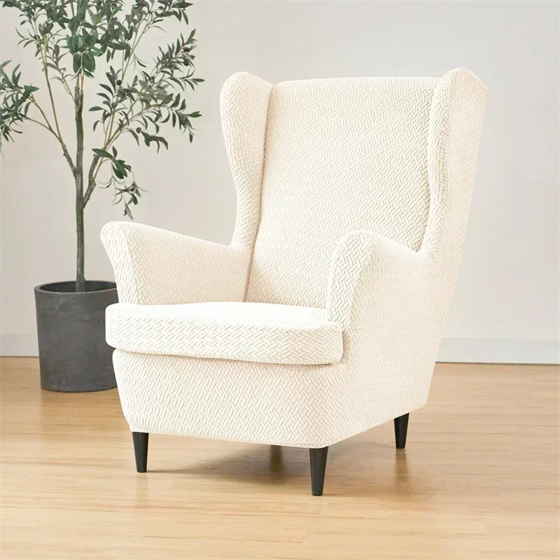 Housse Fauteuil Oreilles Extensible **ALVINA**