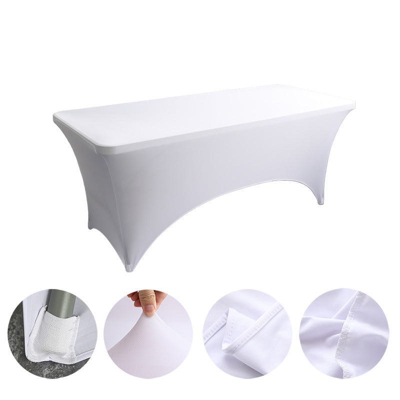 Nappe en IQUE dex de Haute Commande, Couverture de Table Pliante pour Mariage, Hôtel, Anniversaire, Cocktail, 6 Pieds, 4 Pieds, 5 Pieds, 6 Pieds, 8 Pieds Housse de France