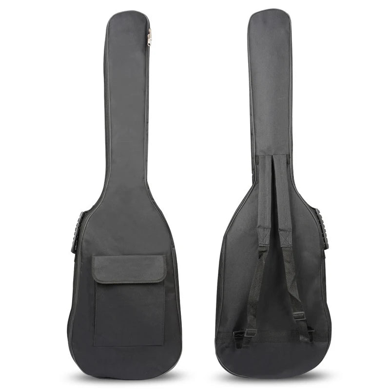 39-48 pouces Oxford tissu Pad 8-10mm coton épaississement Double sangles guitare électrique basse étui, housse étanche sac à dos Housse de France