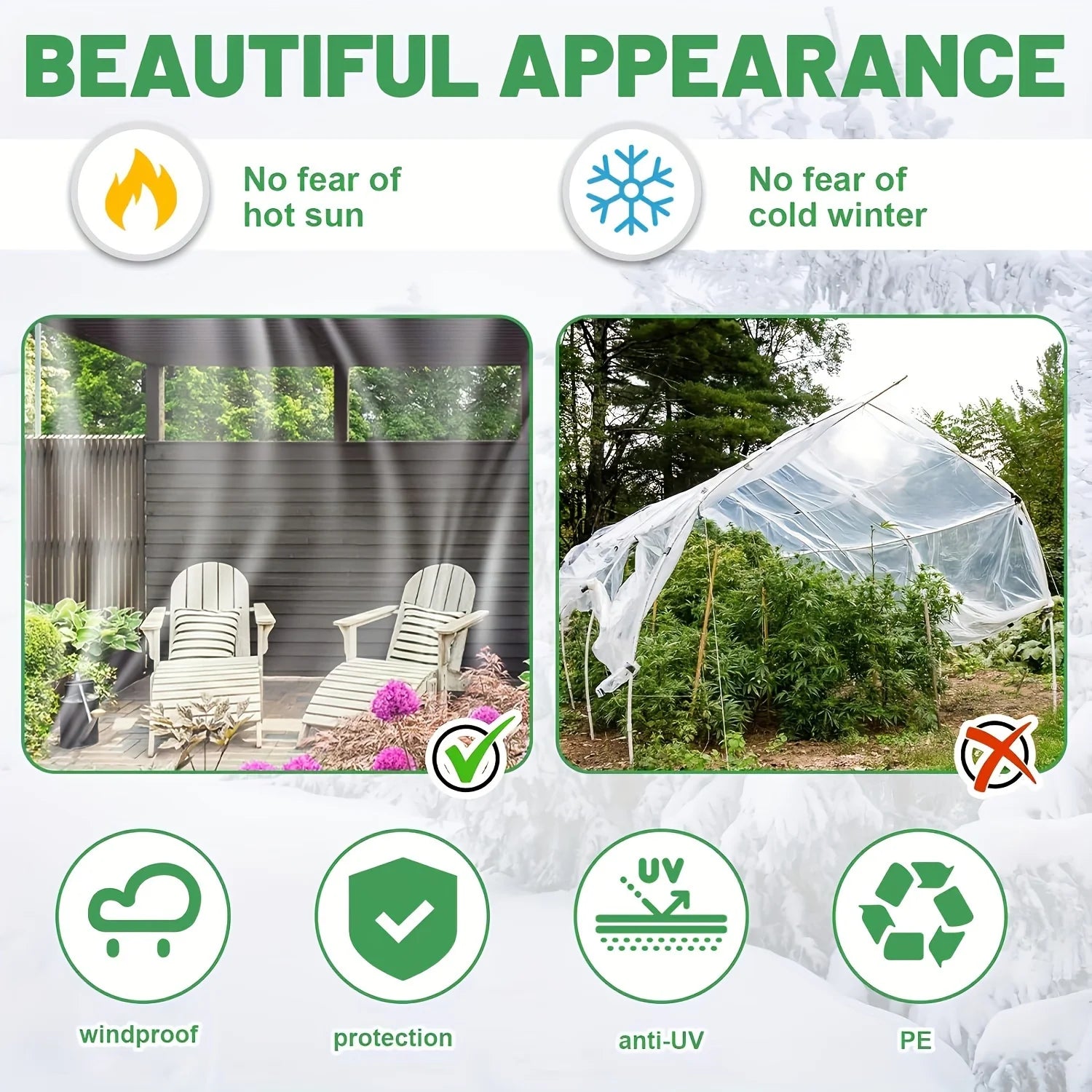 Bâche Imperméable Transparente GARDURO