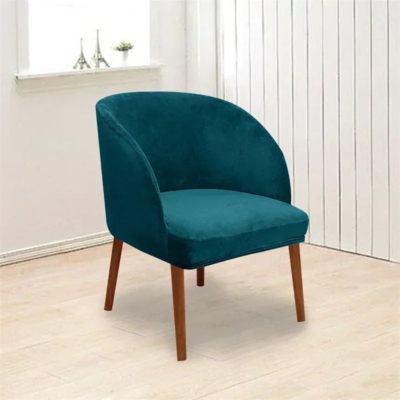 Housse Fauteuil Scandinave Velours AERIS