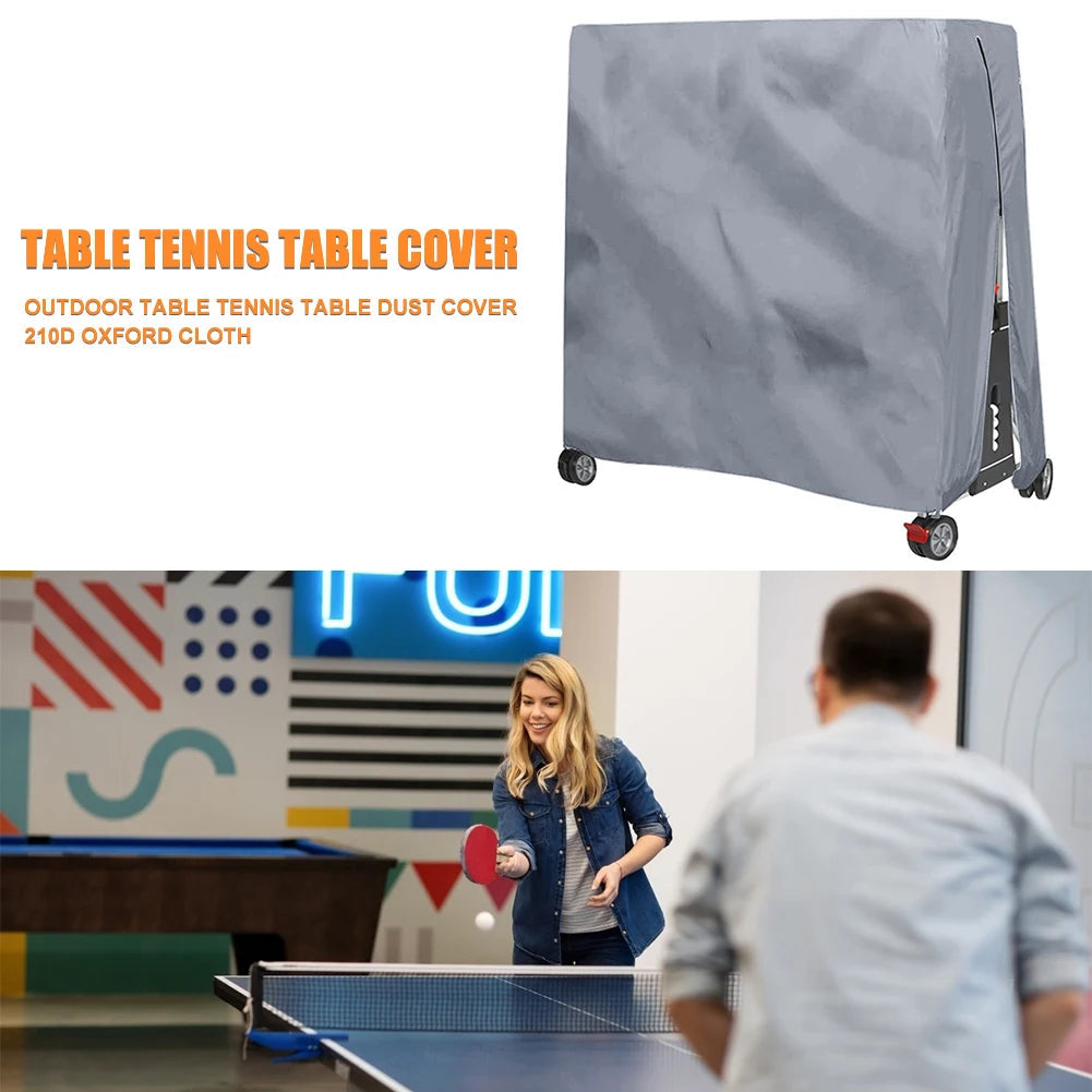 Housse de rangement pour Table de Ping-Pong en tissu Oxford 210D, housse de Protection robuste pour la Protection contre tous les intempéries Housse de France