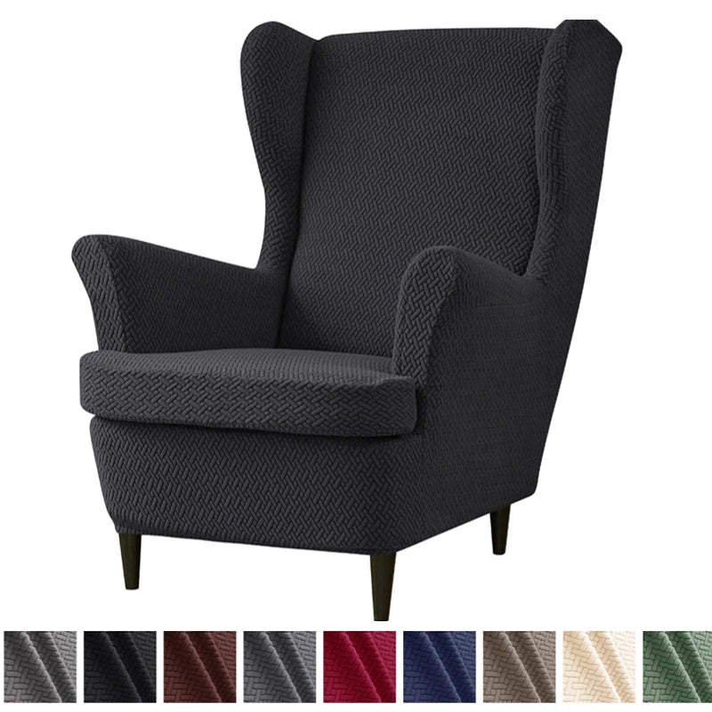 Housse Fauteuil Oreilles Extensible **ALVINA**