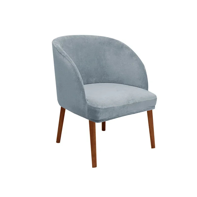Housse Fauteuil Scandinave Velours AERIS