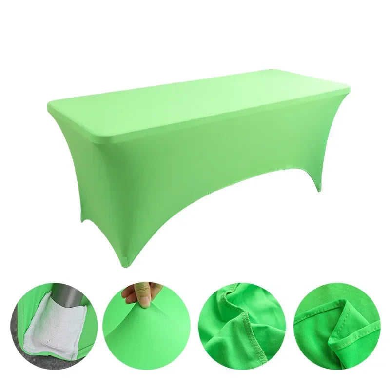 Nappe en IQUE dex de Haute Commande, Couverture de Table Pliante pour Mariage, Hôtel, Anniversaire, Cocktail, 6 Pieds, 4 Pieds, 5 Pieds, 6 Pieds, 8 Pieds Housse de France