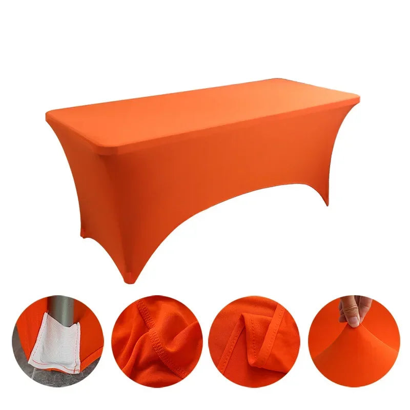 Nappe en IQUE dex de Haute Commande, Couverture de Table Pliante pour Mariage, Hôtel, Anniversaire, Cocktail, 6 Pieds, 4 Pieds, 5 Pieds, 6 Pieds, 8 Pieds Housse de France
