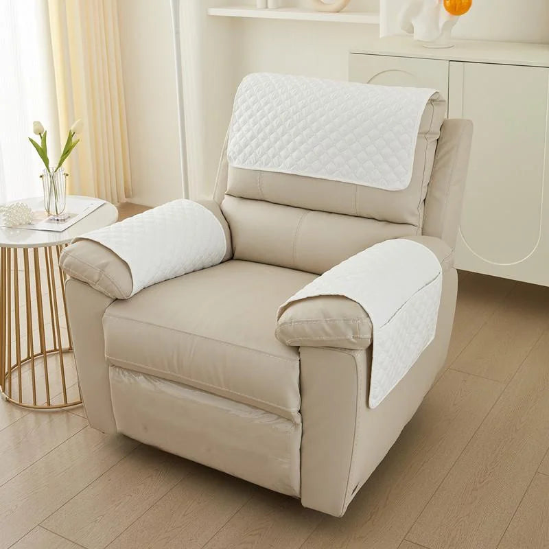 Housse accoudoir fauteuil extensible