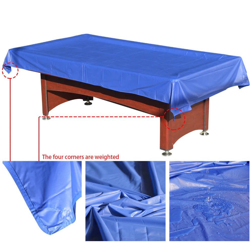 Couverture de Table de billard couverture de Table de Tennis de billard anti-poussière pour 7 pieds 8 pieds couverture de Table de billard Housse de France