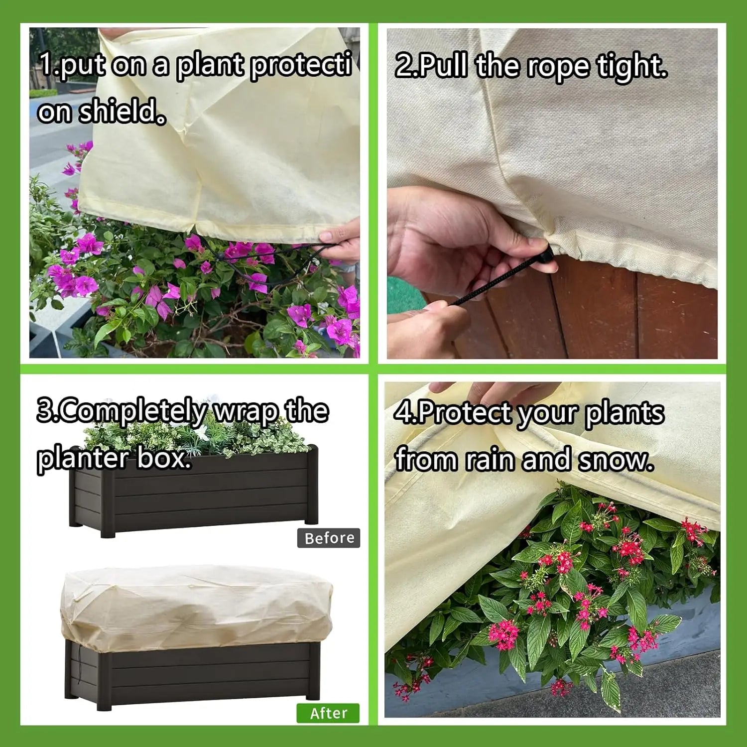 Housse Hivernage Plante Non-Tissé POLARA