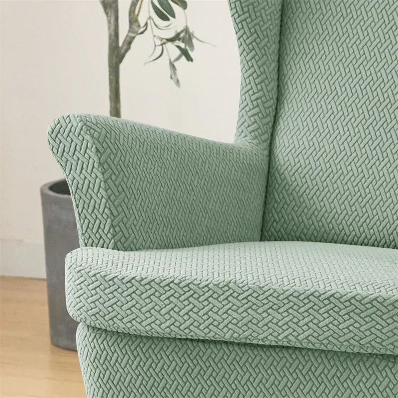 Housse Fauteuil Oreilles Extensible **ALVINA**