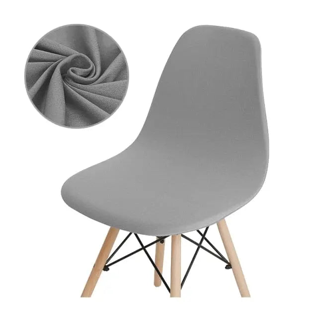 SCANPLAID - Housse chaise scandinave imprimée coquille - Housse De France